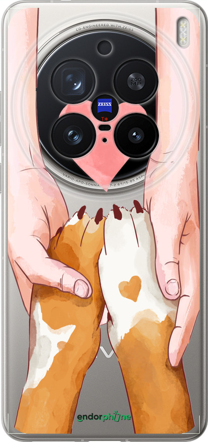 Силиконовый чехол Дружба для Vivo X200 PRO - 4410u-3883 изображение 