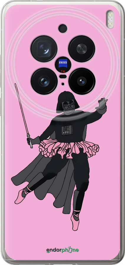 Силіконовий чехол Pink Wader для Vivo X200 PRO - 4456u-3883 изображение 