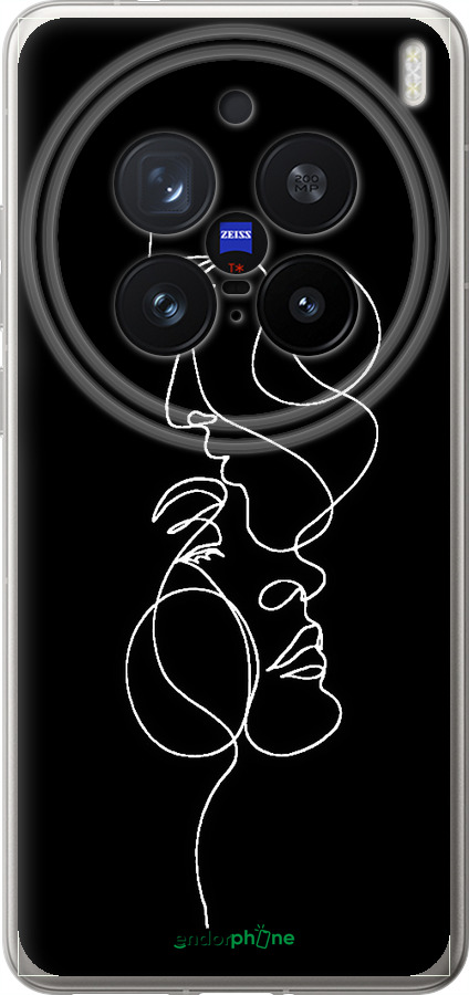 Силиконовый чехол Пара для Vivo X200 PRO - 4457u-3883 изображение 