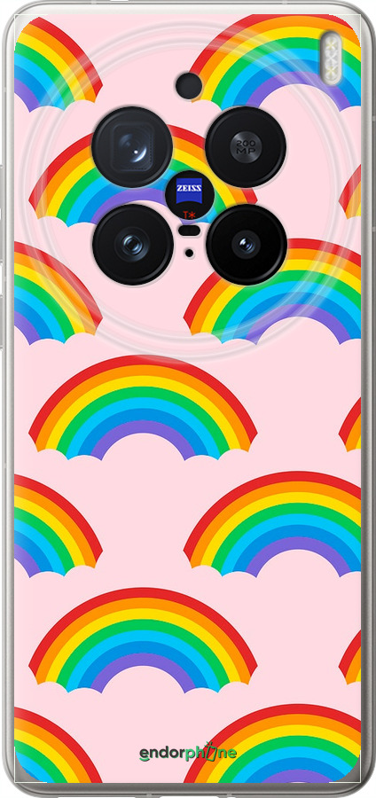 Силиконовый чехол Rainbows для Vivo X200 PRO - 4478u-3883 изображение 