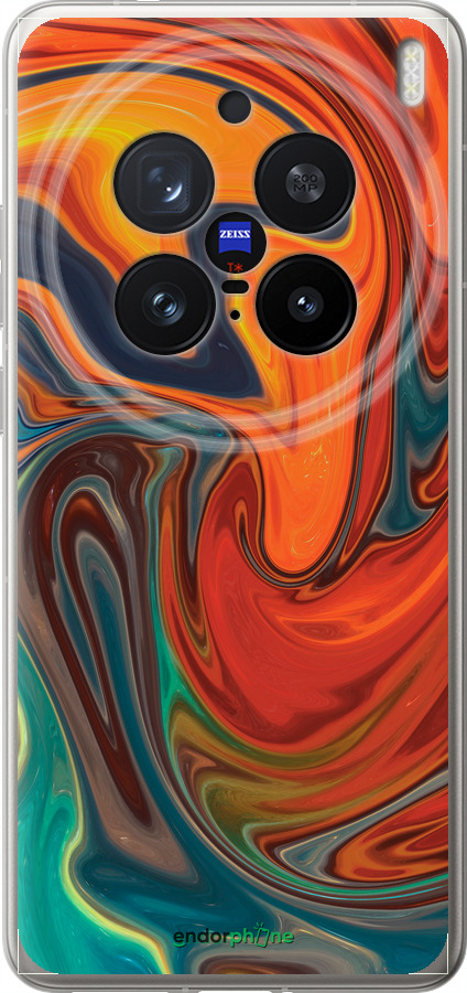 Силіконовий чехол Абстрактний фон для Vivo X200 PRO - 4547u-3883 изображение 