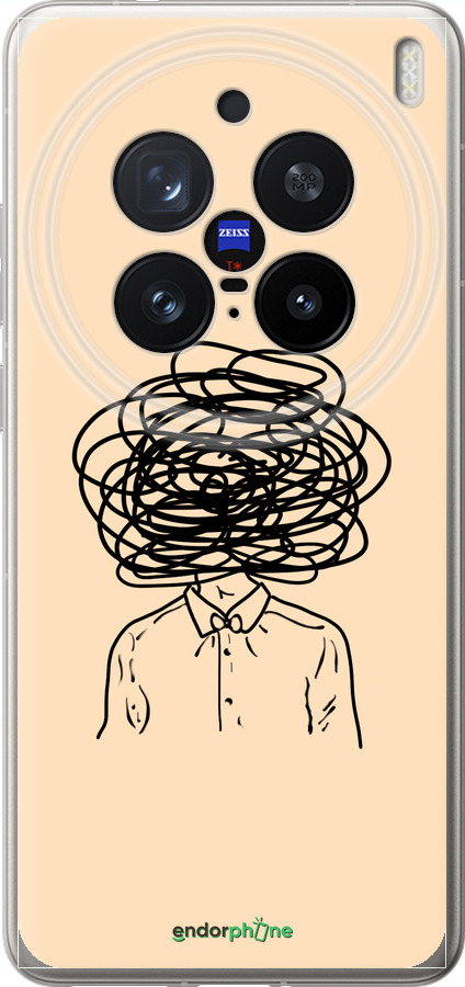 Силіконовий чехол Думки для Vivo X200 PRO - 4568u-3883 изображение 