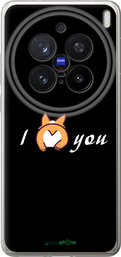 Силіконовий чехол Кохаю для Vivo X200 PRO - 4586u-3883 изображение 