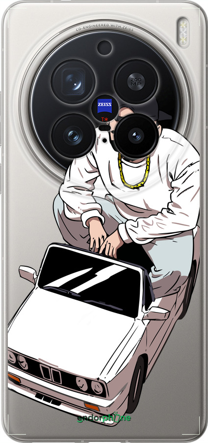 Силиконовый чехол Тачка для Vivo X200 PRO - 4663u-3883 изображение 