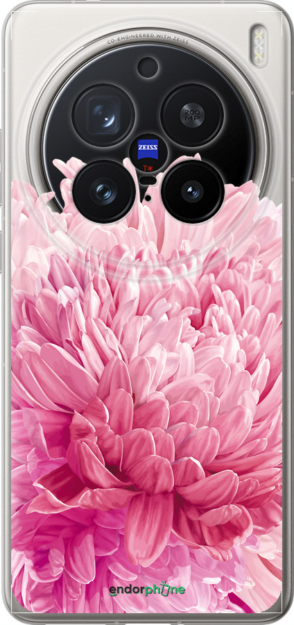 Силіконовий чехол Хризантема для Vivo X200 PRO - 4666u-3883 изображение 