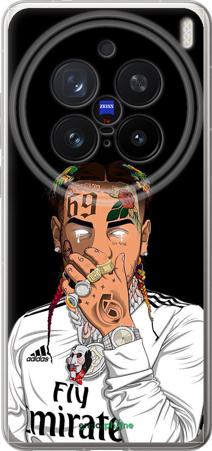 Силіконовий чехол Swag1 для Vivo X200 PRO - 4673u-3883 изображение 