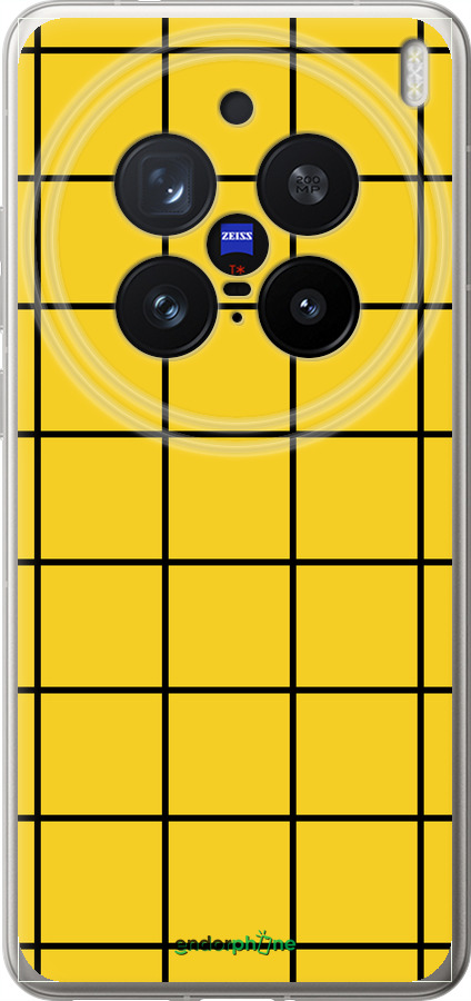 Силіконовий чехол Лінії 1 для Vivo X200 PRO - 4732u-3883 изображение 