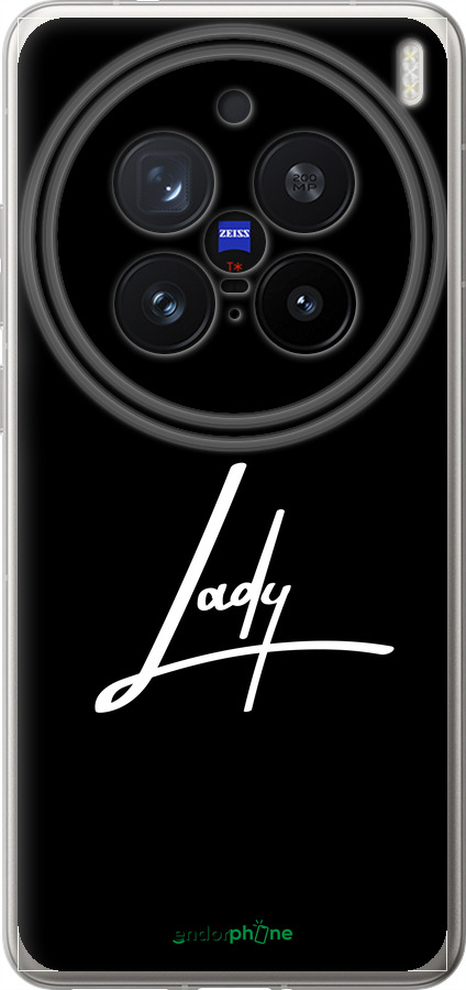 Силіконовий чехол Lady 2 для Vivo X200 PRO - 4867u-3883 изображение 