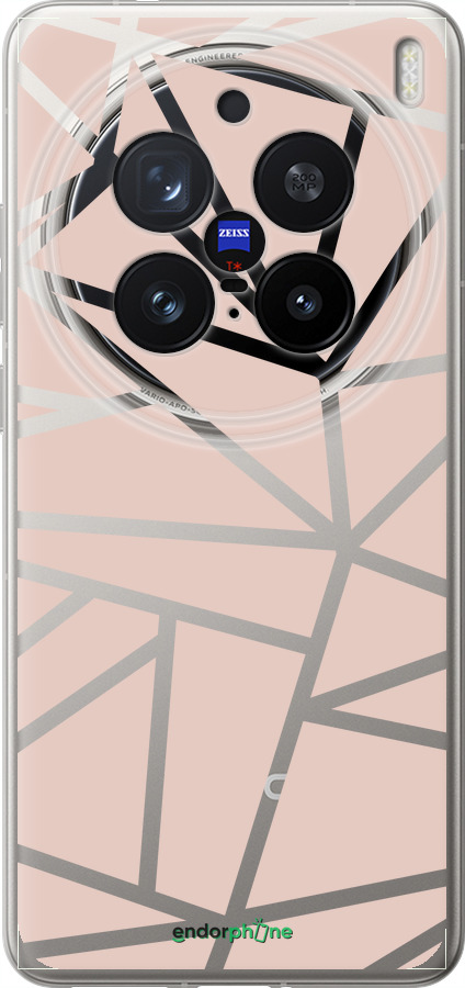 Силиконовый чехол Абстракция 2 для Vivo X200 PRO - 4872u-3883 изображение 