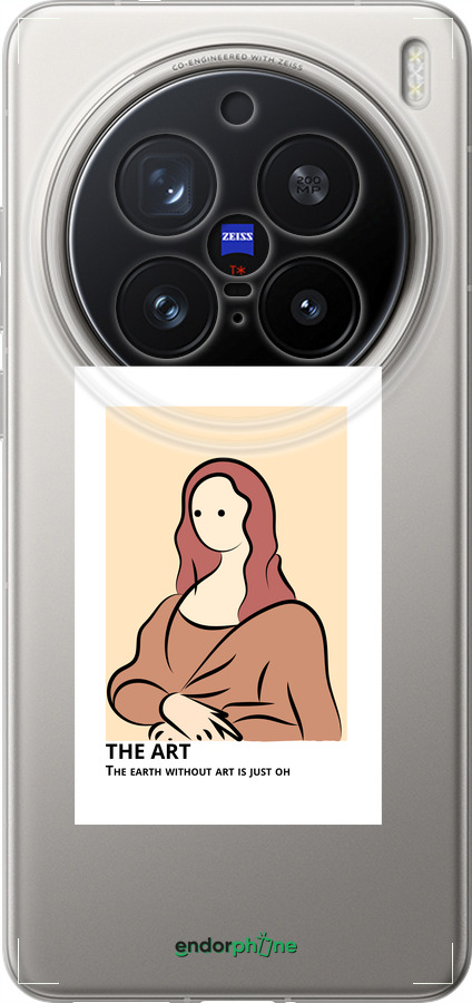 Силиконовый чехол The art для Vivo X200 PRO - 4890u-3883 изображение 