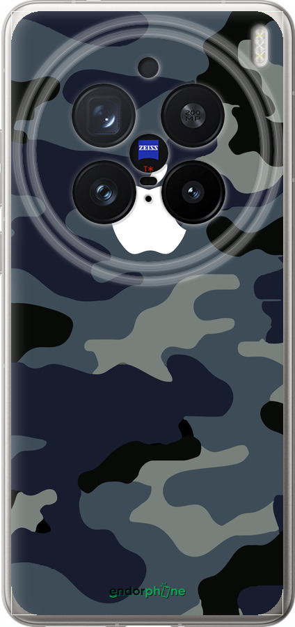 Силіконовий чехол Камуфляж 1 для Vivo X200 PRO - 4897u-3883 изображение 