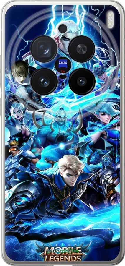 Силіконовий чехол № 5374 для Vivo X200 PRO - 5374u-3883 изображение 