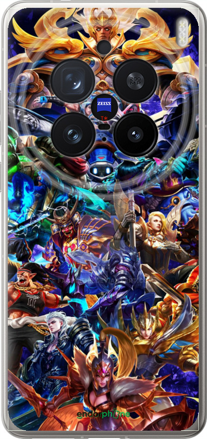 Силиконовый чехол № 5375 для Vivo X200 PRO - 5375u-3883 изображение 