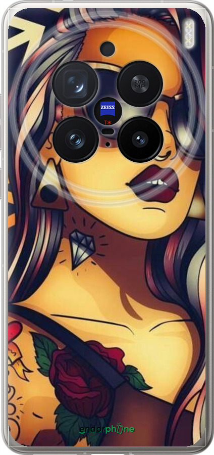 Силіконовий чехол № 5384 для Vivo X200 PRO - 5384u-3883 изображение 