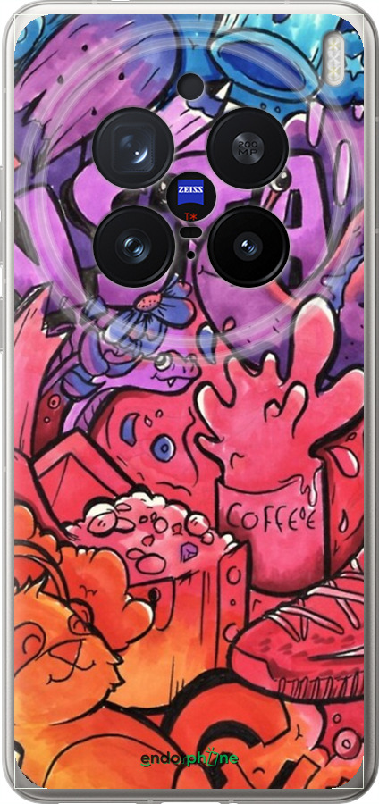 Силіконовий чехол № 5391 для Vivo X200 PRO - 5391u-3883 изображение 