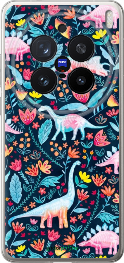 Силиконовый чехол № 5415 для Vivo X200 PRO - 5415u-3883 изображение 