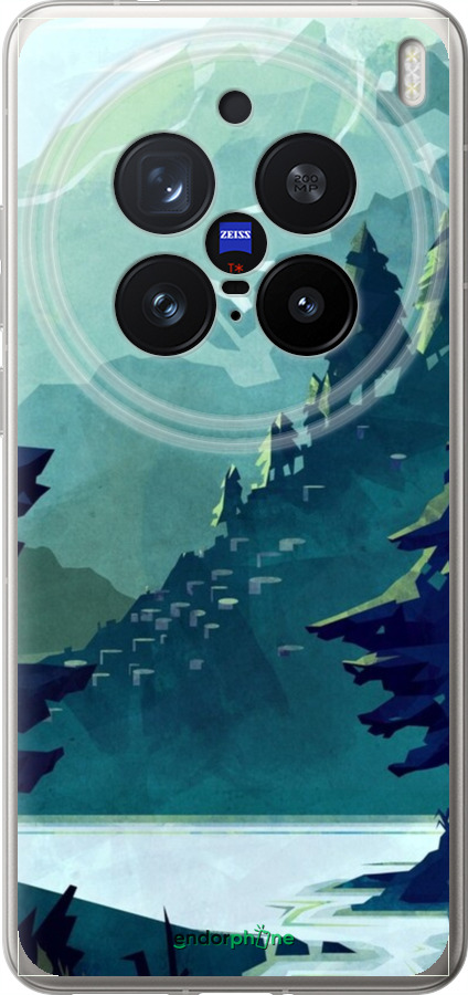 Силиконовый чехол № 5424 для Vivo X200 PRO - 5424u-3883 изображение 