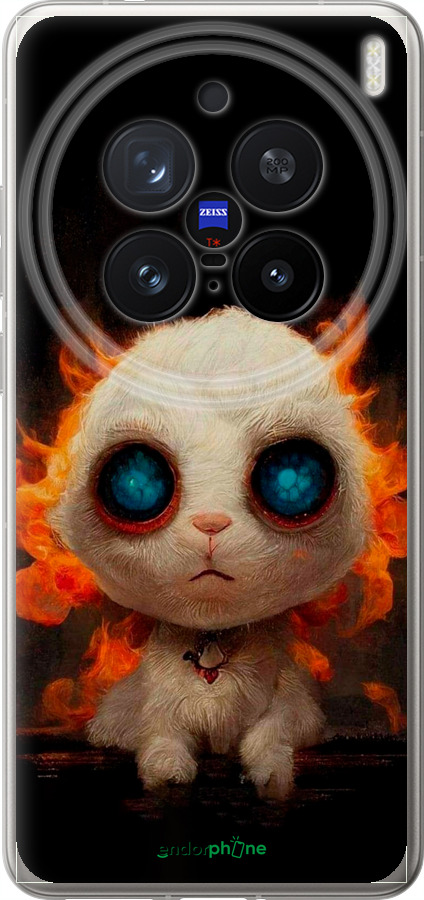 Силіконовий чехол Бавовнятко для Vivo X200 PRO - 5466u-3883 изображение 