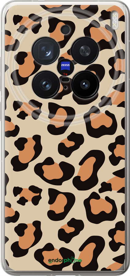 Силиконовый чехол Пятна леопарда v2 для Vivo X200 PRO - 5496u-3883 изображение 