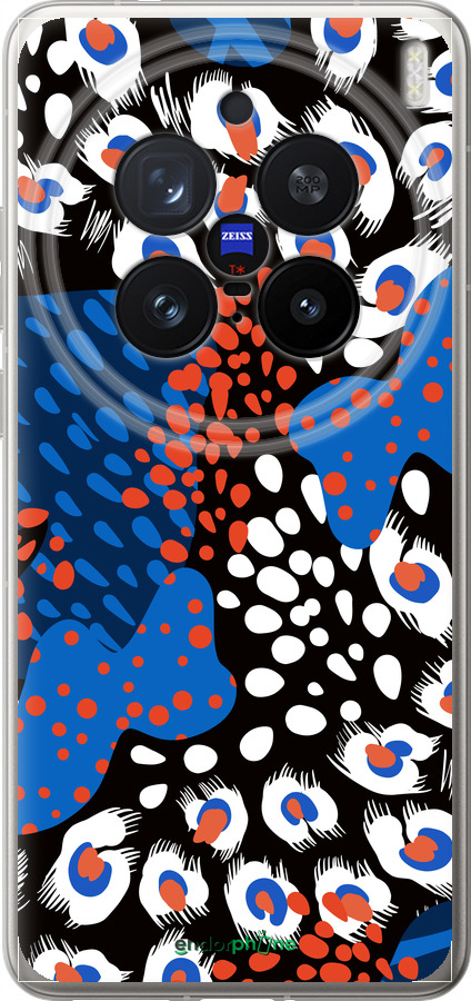 Силиконовый чехол Абстрактный фон v2 для Vivo X200 PRO - 5503u-3883 изображение 