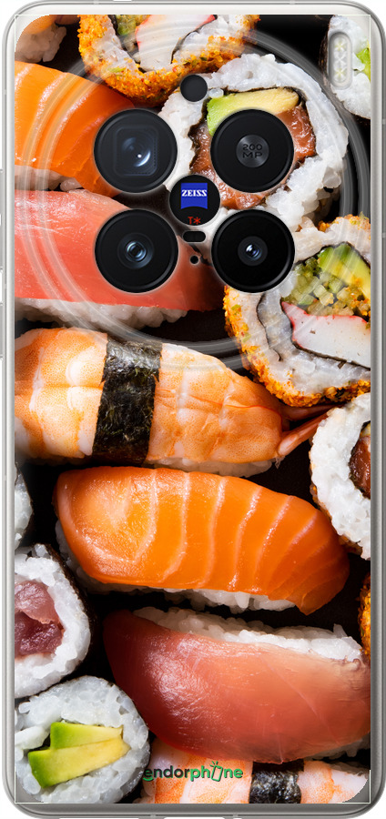 Силиконовый чехол Суши v3 для Vivo X200 PRO - 5540u-3883 изображение 