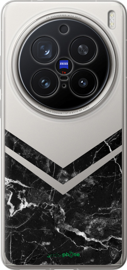 Силиконовый чехол Мраморный шеврон для Vivo X200 PRO - 5570u-3883 изображение 