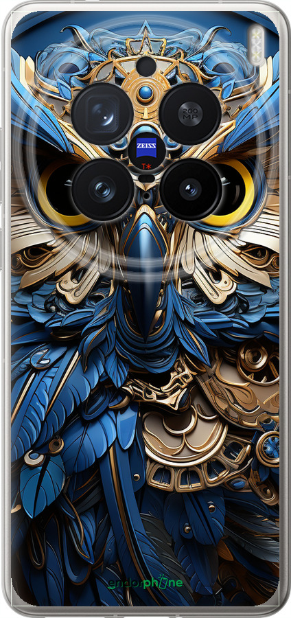 Силиконовый чехол Сова v2 для Vivo X200 PRO - 5649u-3883 изображение 