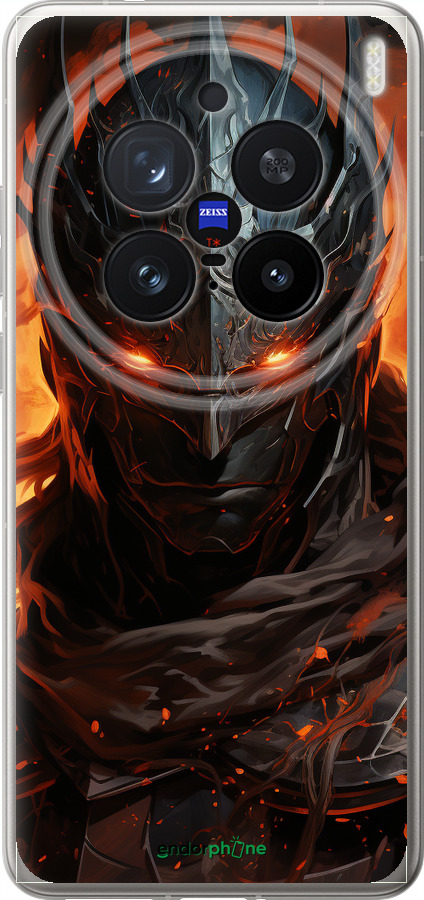 Силіконовий чехол Темний лицар для Vivo X200 PRO - 5650u-3883 изображение 