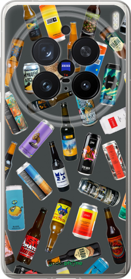 Силиконовый чехол Броварни для Vivo X200 PRO - 5879u-3883 изображение 