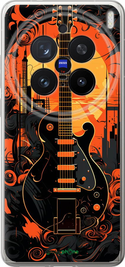 Силиконовый чехол Гитара для Vivo X200 PRO - 5957u-3883 изображение 