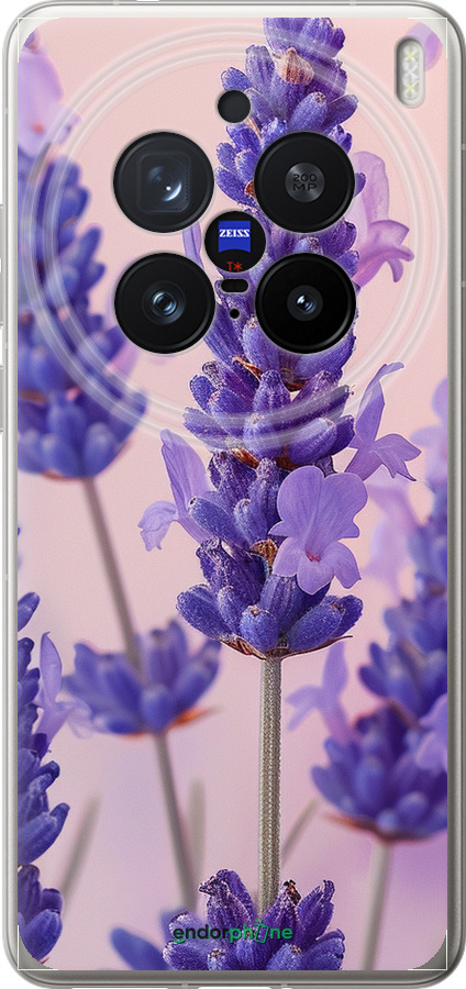 Силиконовый чехол Лаванда для Vivo X200 PRO - 6037u-3883 изображение 