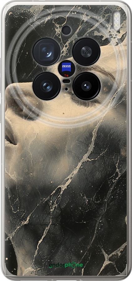 Силіконовий чехол Мармурова жінка для Vivo X200 PRO - 6040u-3883 изображение 