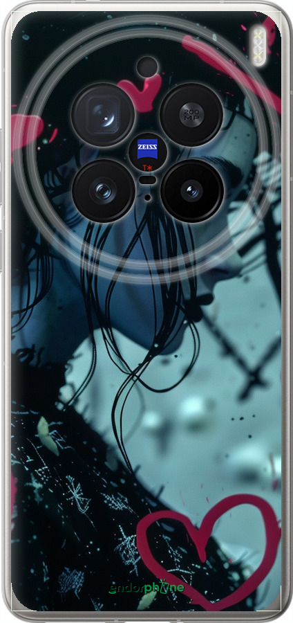 Силіконовий чехол XO Love v2 для Vivo X200 PRO - 6057u-3883 изображение 