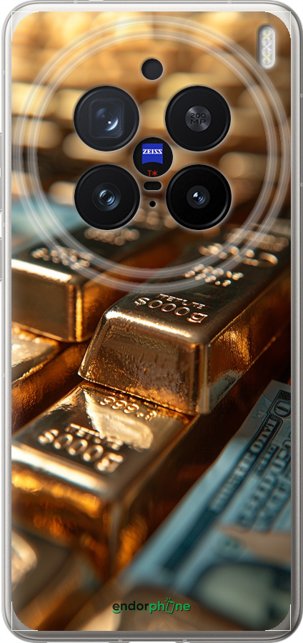 Силиконовый чехол Сияние золота для Vivo X200 PRO - 6104u-3883 изображение 