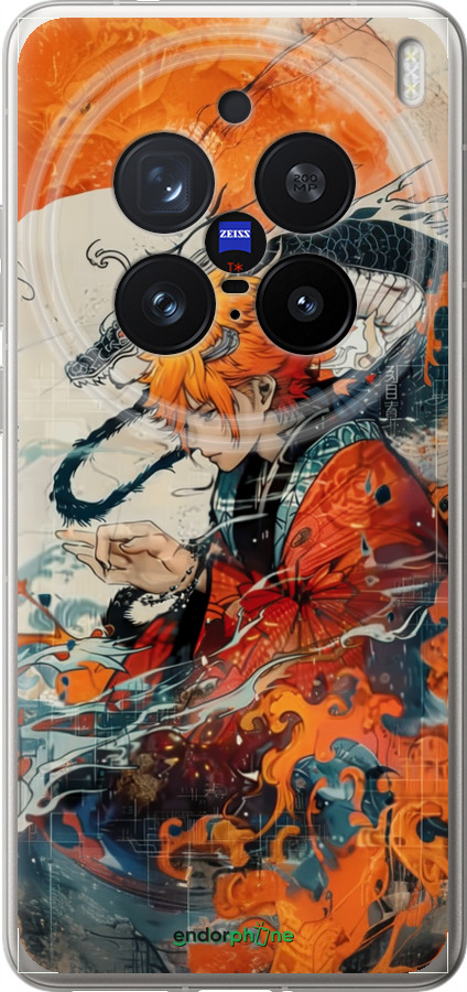 Силиконовый чехол Зеницу Агацума для Vivo X200 PRO - 6114u-3883 изображение 