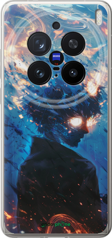 Силиконовый чехол Сатору Годжо для Vivo X200 PRO - 6129u-3883 изображение 