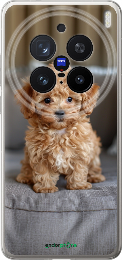 Силіконовий чехол Mini-maltipoo для Vivo X200 PRO - 6158u-3883 изображение 