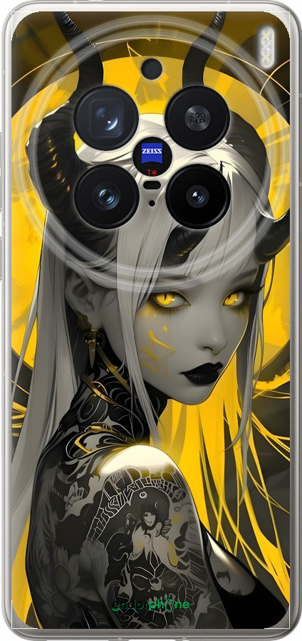 Силиконовый чехол Аниме демон 2 для Vivo X200 PRO - 6309u-3883 изображение 