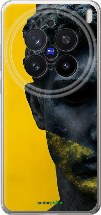 Силіконовий чехол Статуя арт для Vivo X200 PRO - 6330u-3883 изображение 