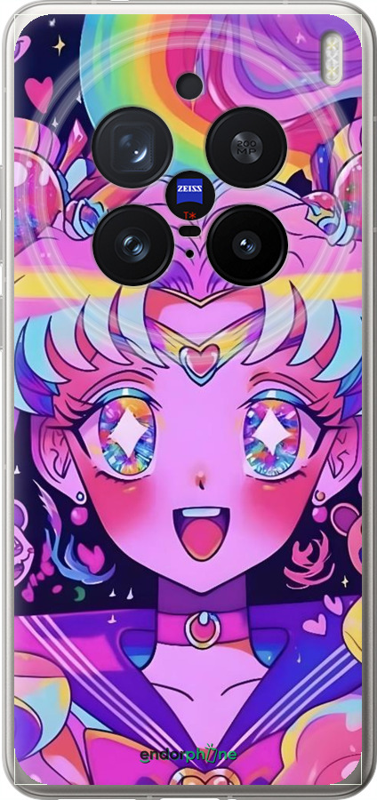 Силиконовый чехол Сейлор Мун 3 для Vivo X200 PRO - 6352u-3883 изображение 