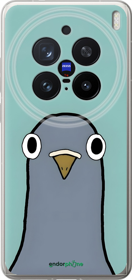 Силіконовий чехол Голубь для Vivo X200 PRO - 6388u-3883 изображение 