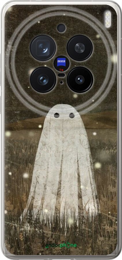 Силіконовий чехол Привид та світлячки для Vivo X200 PRO - 6406u-3883 изображение 