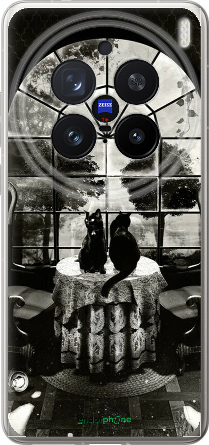 Силіконовий чехол Череп та коти для Vivo X200 PRO - 6432u-3883 изображение 