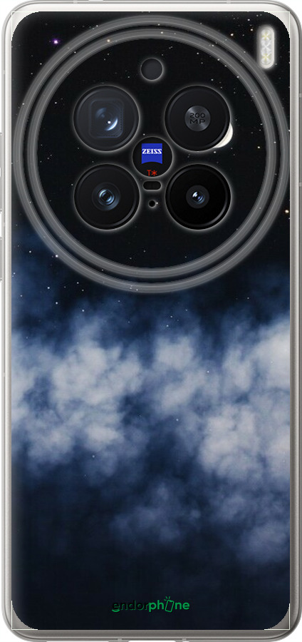 Силіконовий чехол Нічне небо для Vivo X200 PRO - 6450u-3883 изображение 