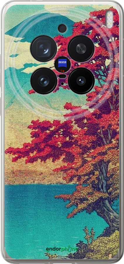 Силиконовый чехол С изображением природы для Vivo X200 PRO - 6469u-3883 изображение 