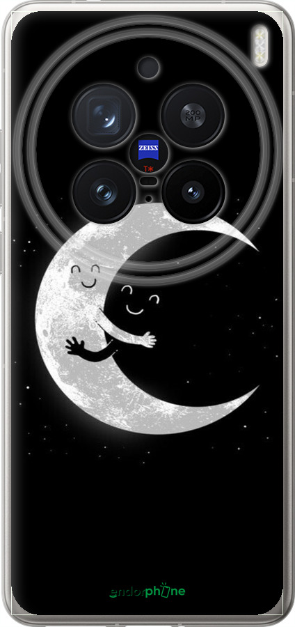 Силиконовый чехол Лунные объятия для Vivo X200 PRO - 6508u-3883 изображение 