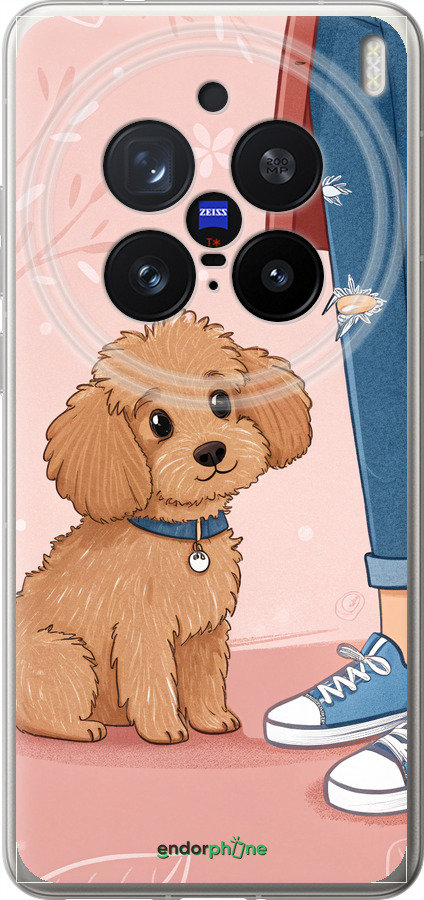 Силіконовий чехол Мальтипу 3 для Vivo X200 PRO - 6706u-3883 изображение 