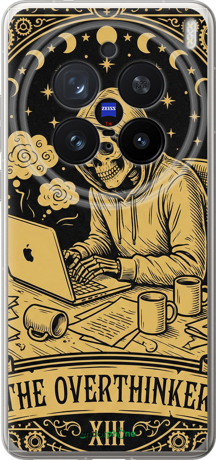 Силиконовый чехол The Overthinker для Vivo X200 PRO - 6774u-3883 изображение 