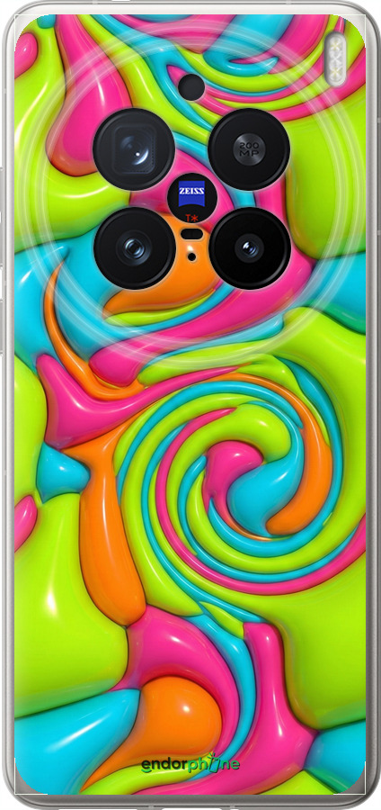 Силиконовый чехол Y2K Jelly Dream для Vivo X200 PRO - 6780u-3883 изображение 