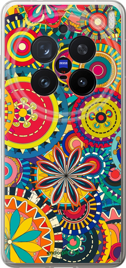 Силіконовий чехол Візерунок 5 для Vivo X200 PRO - 902u-3883 изображение 